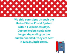 Load image into Gallery viewer, Christmas sign, Polka Dot Attachment, Farmhouse Wreath Decor, gingerbread man attachment