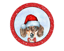 Load image into Gallery viewer, Christmas Sign, Christmas Wreath Attachment, Buffalo Plaid Tree