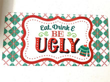 Load image into Gallery viewer, Ugly Sweater Sign, Christmas decor, Holiday Wreath Sign