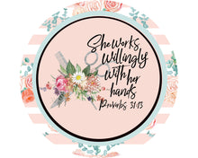 Load image into Gallery viewer, Hairdresser Wreath Sign, Welcome Sign, Wreath Attachment