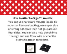 Load image into Gallery viewer, Leukemia awareness ribbon, leukemia cure sign, wreath metal attachment, cause signs for wreaths