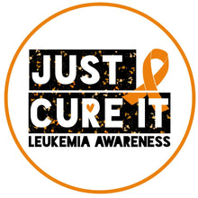 Load image into Gallery viewer, Leukemia awareness ribbon, leukemia cure sign, wreath metal attachment, cause signs for wreaths