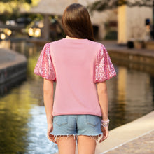Load image into Gallery viewer, Bunny Patch Sequin Top
