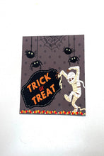 Load image into Gallery viewer, Halloween Metal Wreath Sign, Mummy Decoration, Halloween Mummy Decor, 8x10 Wreath Sign

