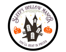 Load image into Gallery viewer, Halloween spooky  Sign, Fall Wreath Attachment, halloween attachment
