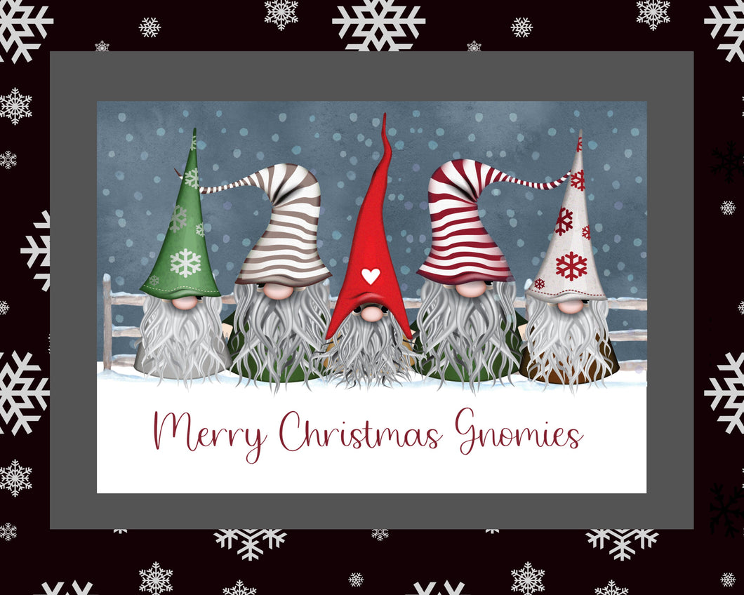 Gnome Christmas Sign, Gnome Wreath, Candy Cane Attachment