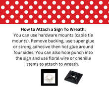 Load image into Gallery viewer, Cervical cancer awareness ribbon, teal ribbon cancer cure sign, wreath metal attachment, cause signs for wreaths
