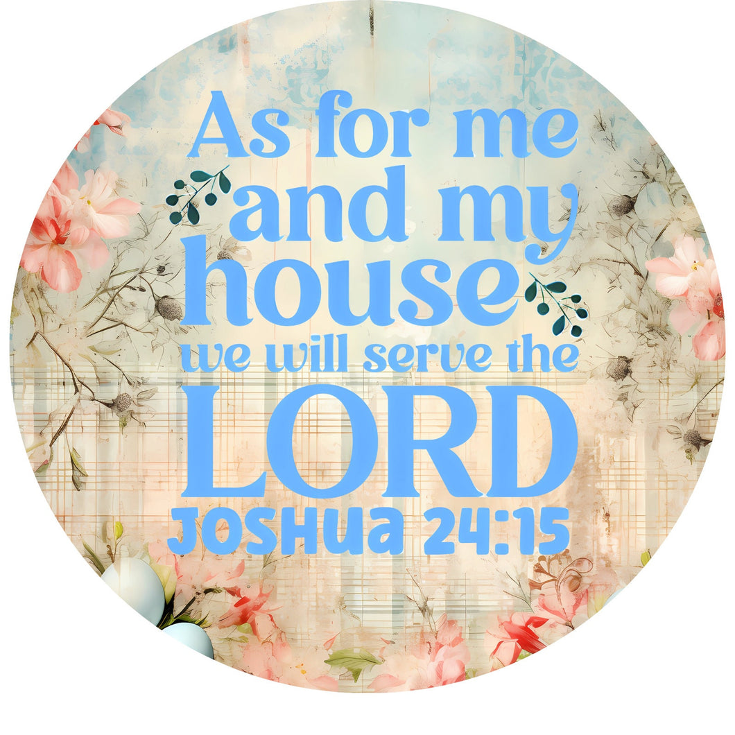 Jesus everyday sign, religious sign for wreath, Church decor